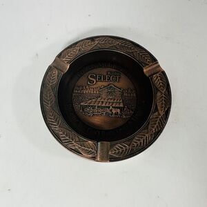 EUC Winston Select Copper Tone Ashtray Vintage Perfectly Aged Tobaccos
